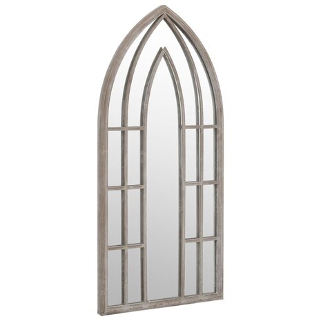 Spiegel 70x30 cm ijzer zandkleurig 3