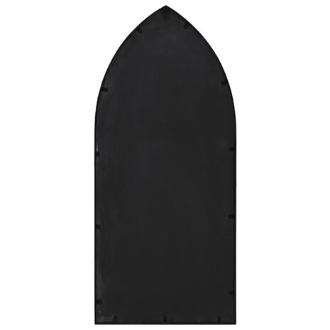 Spiegel 70x30 cm ijzer zwart 4