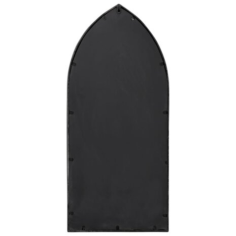 Spiegel 100x45 cm ijzer zwart 4
