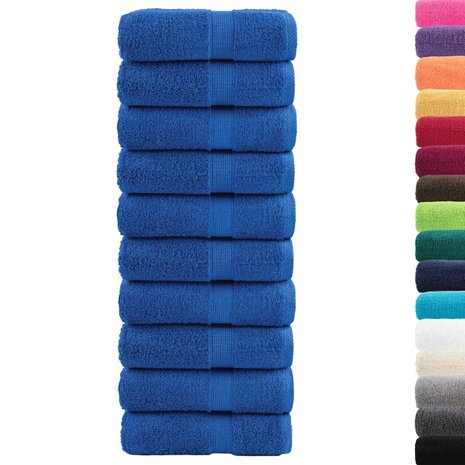 Gastendoekjes SOLUND 10 st 600 g/m&sup2; 30x50 cm blauw 2