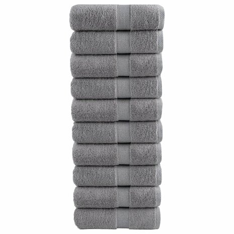 Gastendoekjes SOLUND 10 st 600 g/m&sup2; 30x50 cm grijs 1