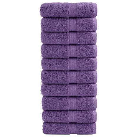Gastendoekjes SOLUND 10 st 600 g/m&sup2; 30x50 cm paars 1