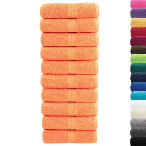 Gastendoekjes SOLUND 10 st 600 g/m&sup2; 30x50 cm oranje 2