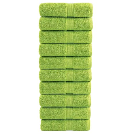 Gastendoekjes SOLUND 10 st 600 g/m&sup2; 30x50 cm appelgroen 1
