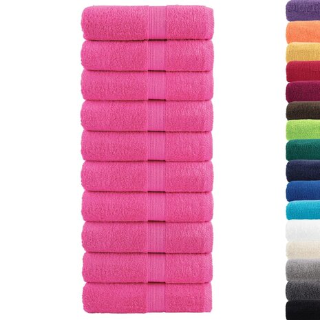 Gastendoekjes SOLUND 10 st 600 g/m&sup2; 30x50 cm roze 2