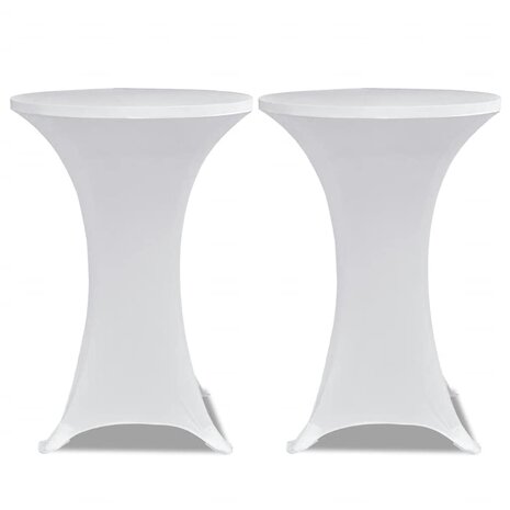 Statafelhoes 4 st stretch &Oslash;60 cm wit 3
