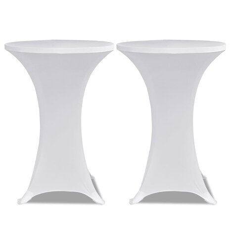 Statafelhoes 4 st stretch &Oslash;70 cm wit 3