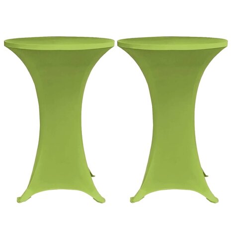 Tafelhoes stretch 4 st 70 cm groen 3