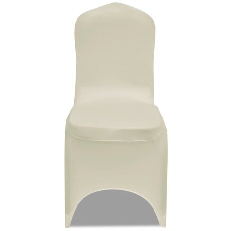 Stoelhoezen stretch 30 st cr&egrave;me 3