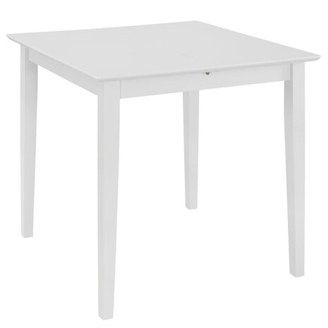 5-delige Eethoek MDF wit 5