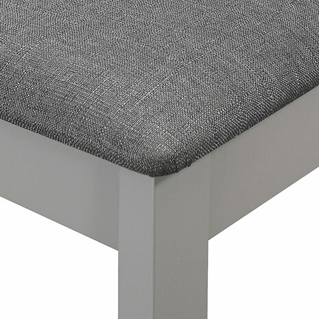5-delige Eethoek MDF grijs 12