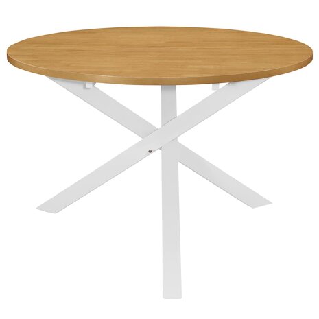 5-delige Eethoek MDF wit 2