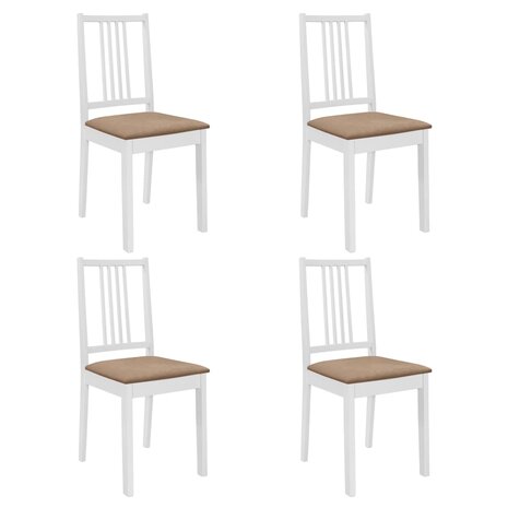 5-delige Eethoek MDF wit 5