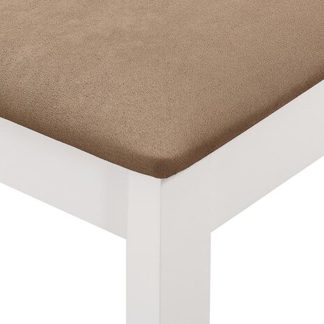 5-delige Eethoek MDF wit 10