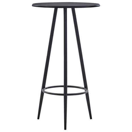 3-delige Barset kunststof zwart 2