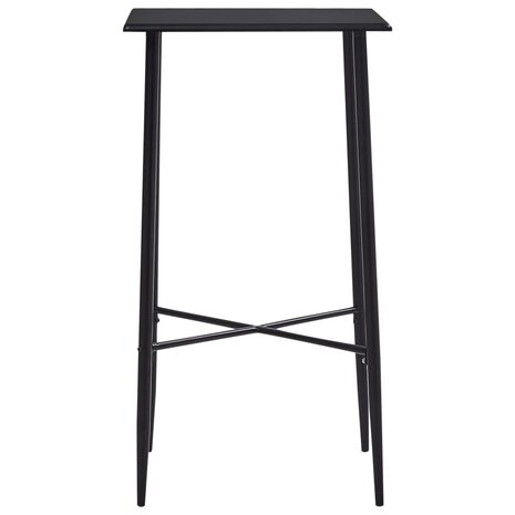 3-delige Barset stof zwart 3