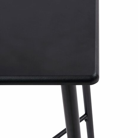 3-delige Barset stof zwart 4