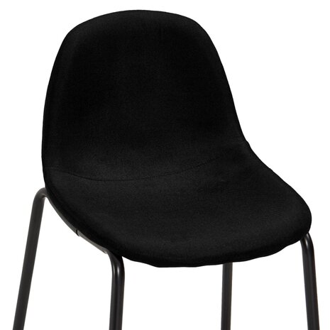 3-delige Barset stof zwart 10