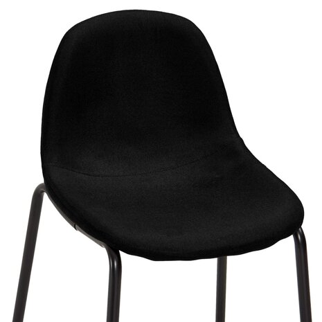 5-delige Barset stof zwart 10
