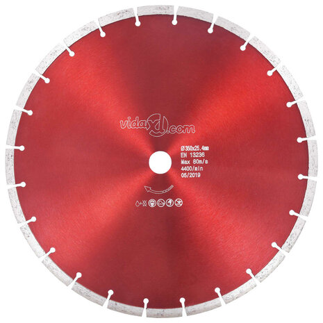 Diamantzaagblad 350 mm staal 1