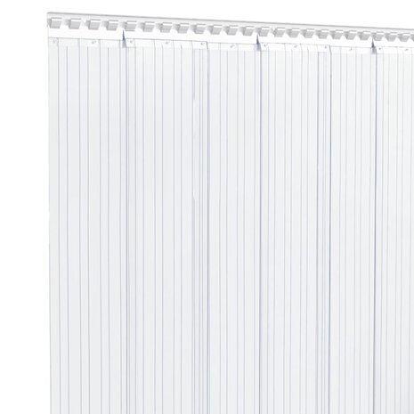 Deurgordijn 200x1,6 mm 25 m PVC transparant 3