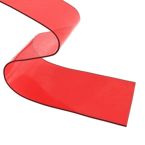 Deurgordijn 200x1,6 mm 50 m PVC rood 6