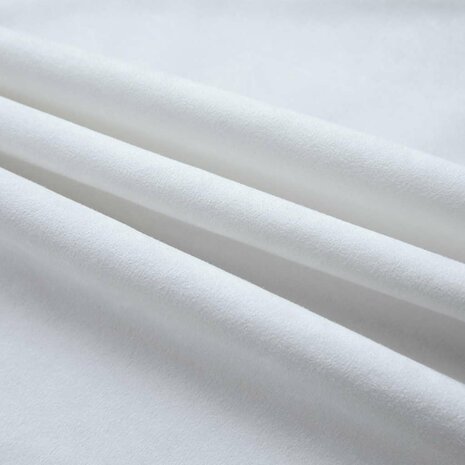 Gordijnen verduisterend met ringen 2 st 140x175 cm gebroken wit 4