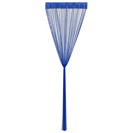 Draadgordijnen 100x250 cm blauw 2 st 5