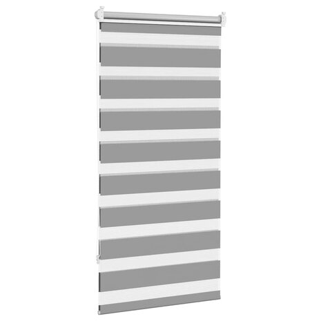 Duo Rolgordijn 60x120 cm stofbreedte 56,7 cm grijs 4
