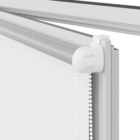 Rolgordijn verduisterend 60x120 cm stofbreedte 60 cm wit 12