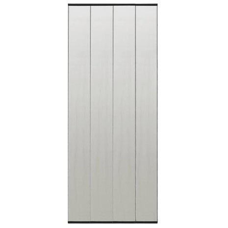 Vliegengordijn 100x220 cm polyester mesh zwart 1