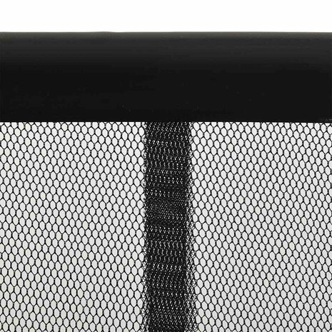 Vliegengordijn 100x220 cm polyester mesh zwart 3