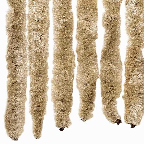 Vliegengordijn 56x185 cm chenille beige 5