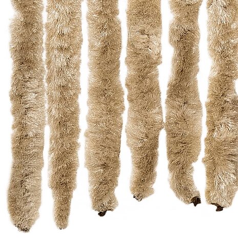 Vliegengordijn 90x220 cm chenille beige 5