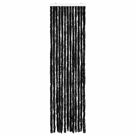 Vliegengordijn 56x185 cm chenille antraciet 3