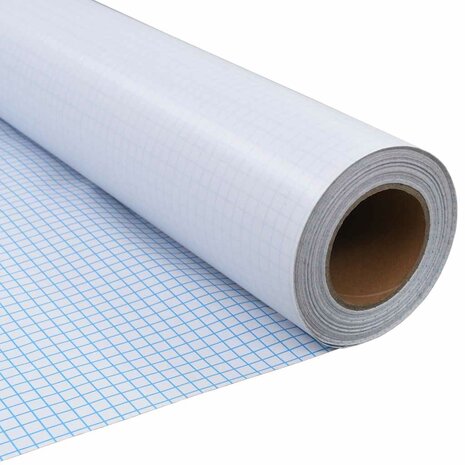 Raamfolie mat 0,9x10 m PVC grijs 2