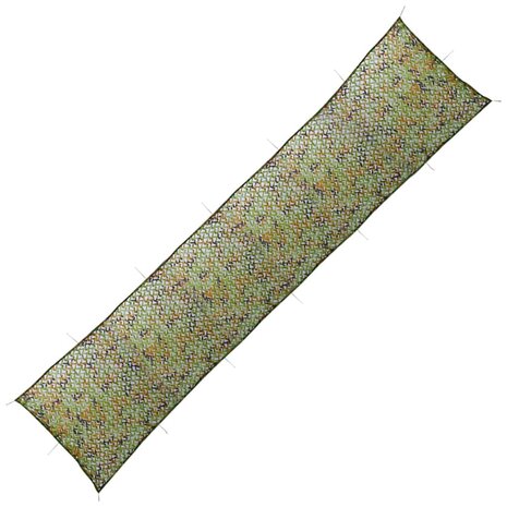 Camouflagenet met opbergtas 1,5x6 m groen 1