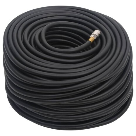 Luchtslang hybride 0,6'' 20 m rubber en PVC zwart 2