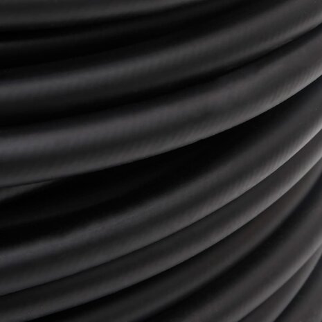 Luchtslang hybride 0,6'' 50 m rubber en PVC zwart 5
