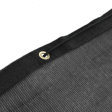 Aanhangwagennet 2x3,5 m HDPE zwart 4