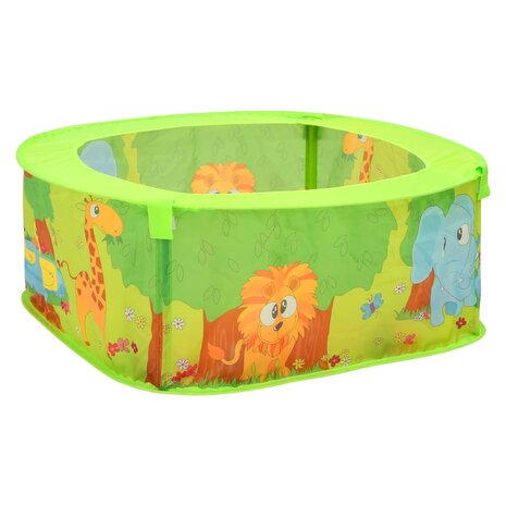 Ballenbak voor kinderen met 300 ballen 75x75x32 cm 3