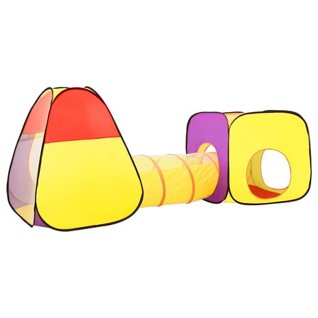 Kinderspeeltent met 250 ballen 255x80x100 cm meerkleurig 6