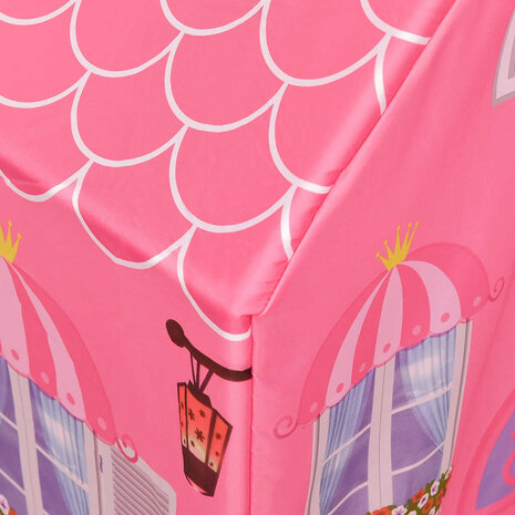 Kinderspeeltent met 250 ballen 69x94x104 cm roze 7