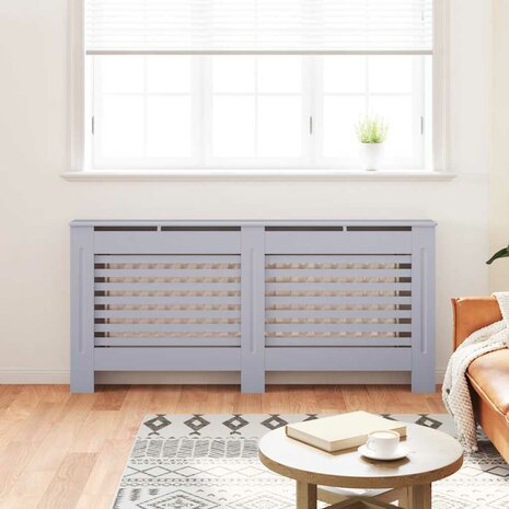 Radiatorombouw 172x19x81,5 cm MDF antraciet 3