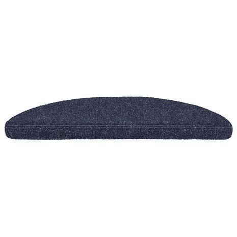 Trapmatten Zelfklevend 15 stuks 56x17x3 cm Blauw Halfrond 3