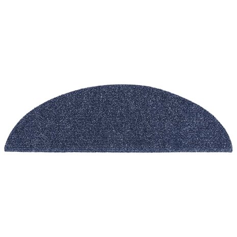 Trapmatten Zelfklevend 15 stuks 56x17x3 cm Blauw Halfrond 4
