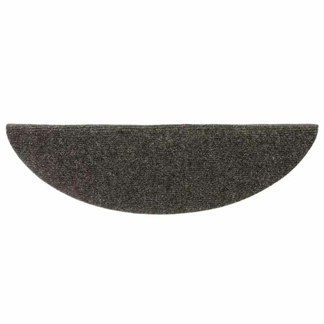 Trapmatten Zelfklevend 10 st 56x17x3 cm Antraciet Halfrond 4