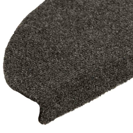 Trapmatten Zelfklevend 5 stuks 65x21x4 cm Antraciet Halfrond Groot 6