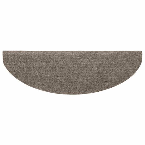 Trapmatten Zelfklevend 5 stuks 65x21x4 cm Beige Halfrond Groot 5