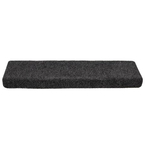 Trapmatten zelfklevend 10 stuks 65x21x4 cm donkergrijs rechthoekige rand 4